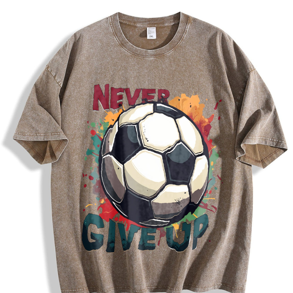 Global Soccer Fan Vintage Washed T-Shirt product image 3