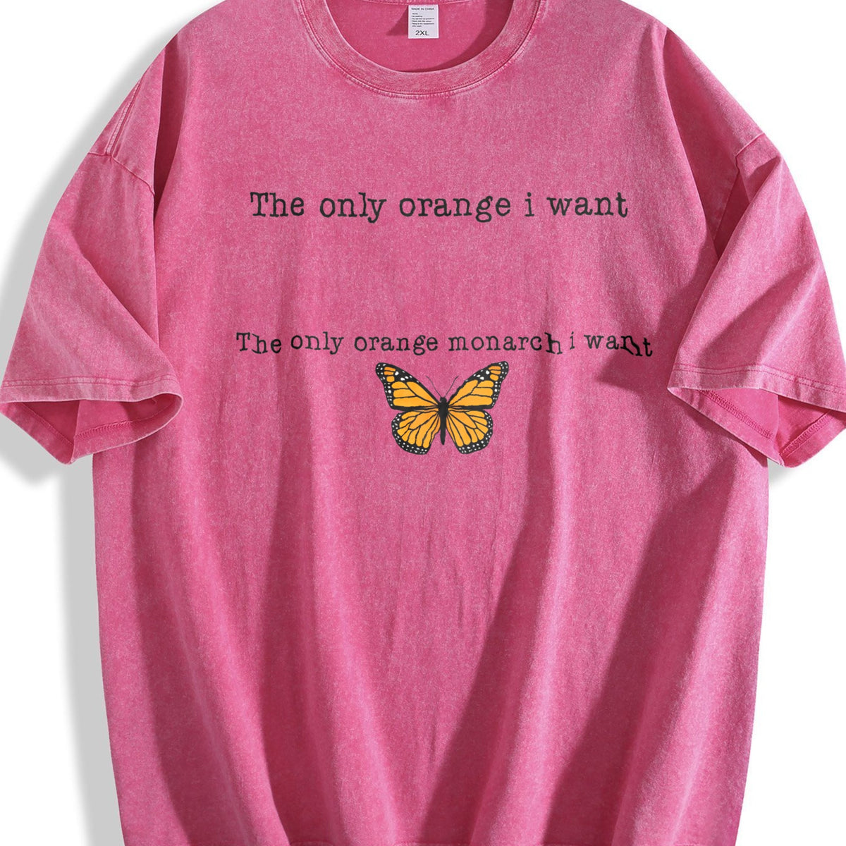 Only Orange Monarch I Want Vintage Washed T-Shirt product image 7