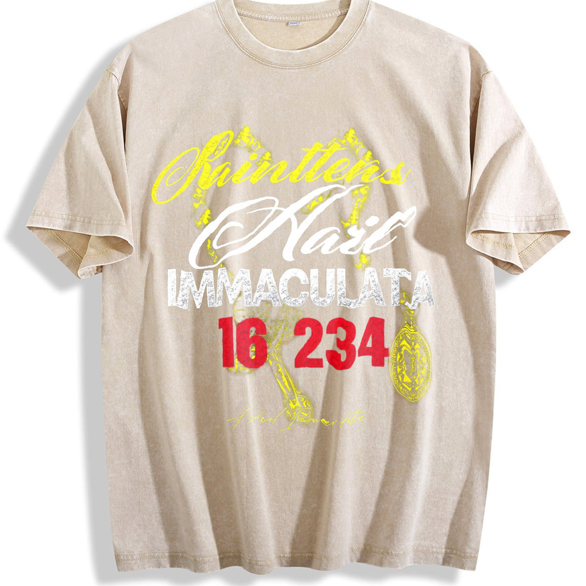 Sainttears Hail Immaculata Vintage Washed T-Shirt product image 1