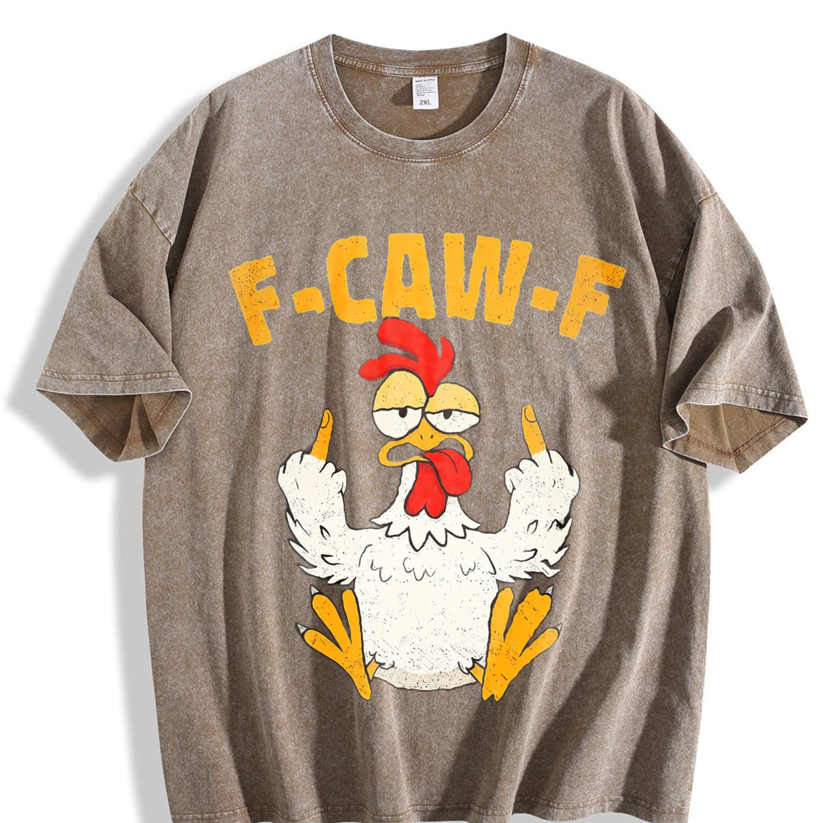 Garment F Caw F Rooster Funny Bird Fcawf Chicken Vintage product image 3