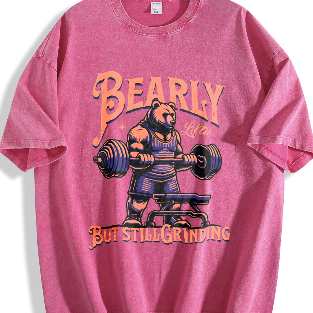 Gym Motivation Vintage Washed T-Shirt product image 7