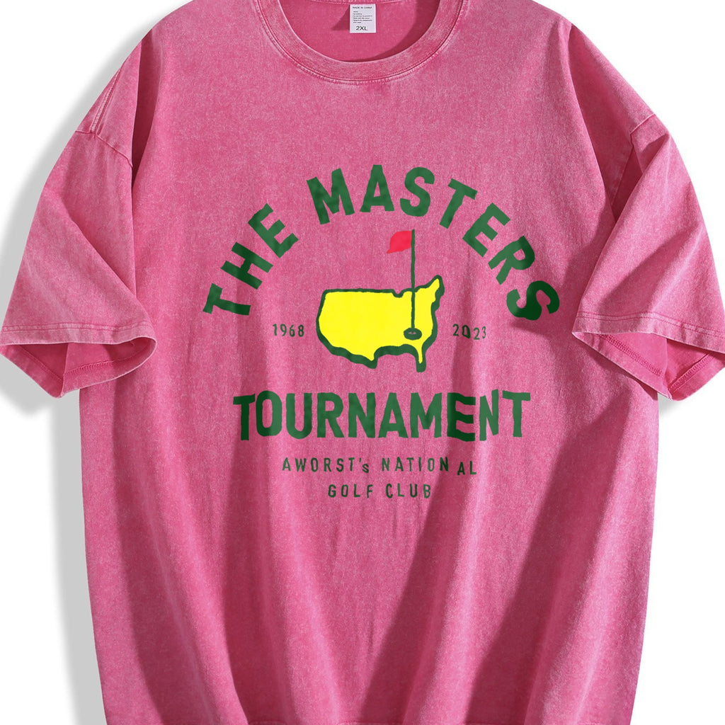 Masters Golf For Y2K & Sports Summer Vintage Washed T-Shirt product image 7