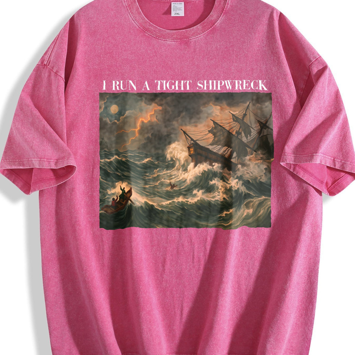 Homeschool Mama Vintage Washed T-Shirt product image 7