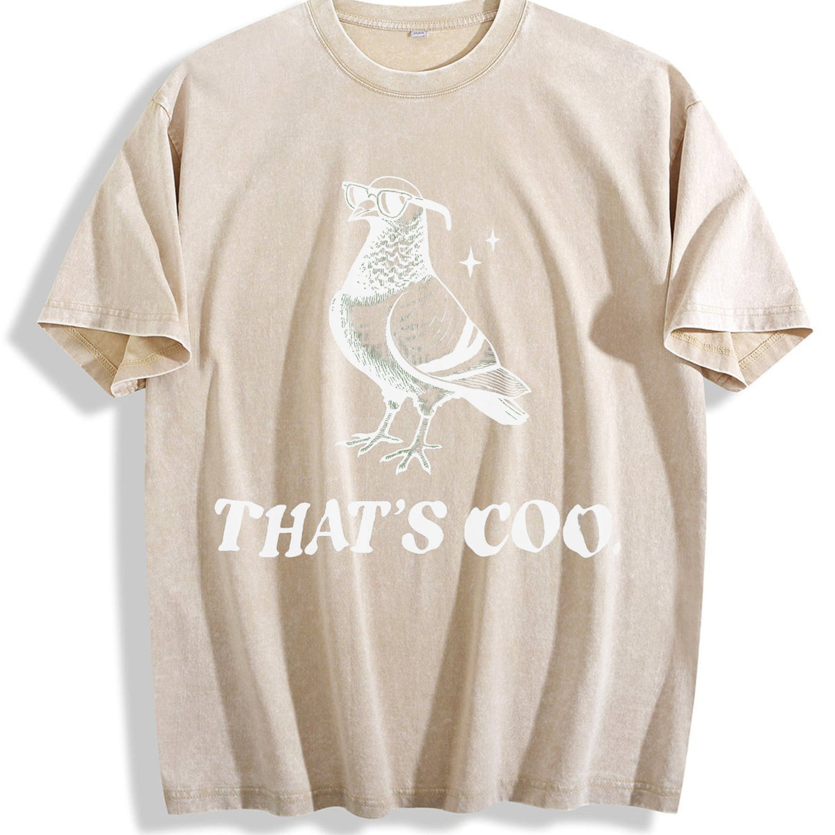 Funny Pigeon Puns 90s Vintage Washed T-Shirt product image 1