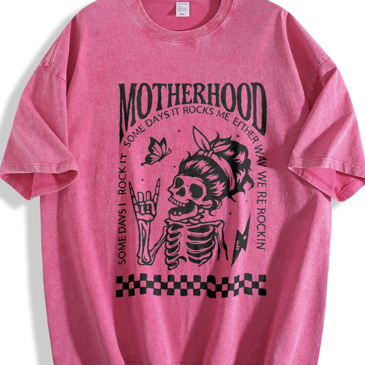 Motherhood: Sometimes I Rock It Vintage Washed T-Shirt product image 7
