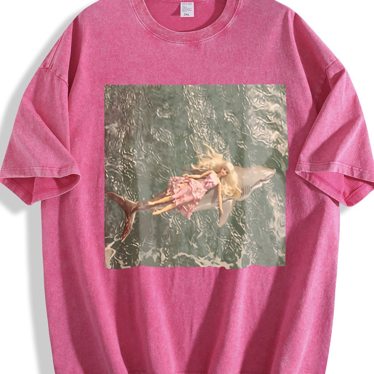 Doll Resting in a Tree Vintage Washed T-Shirt product image 7