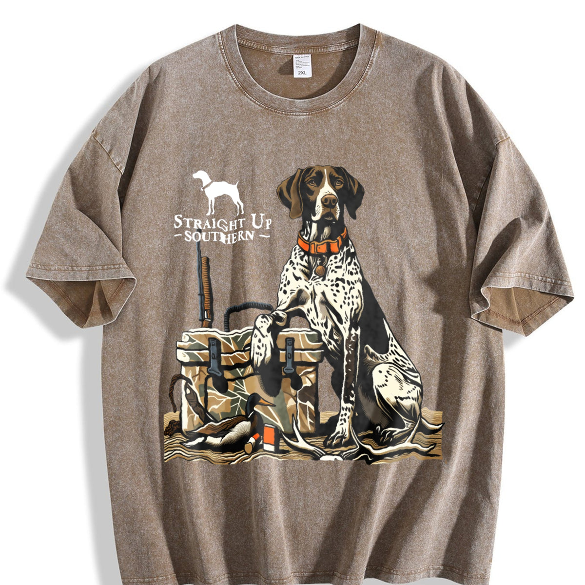 Southern Hunting Vintage Washed T-Shirt product image 3