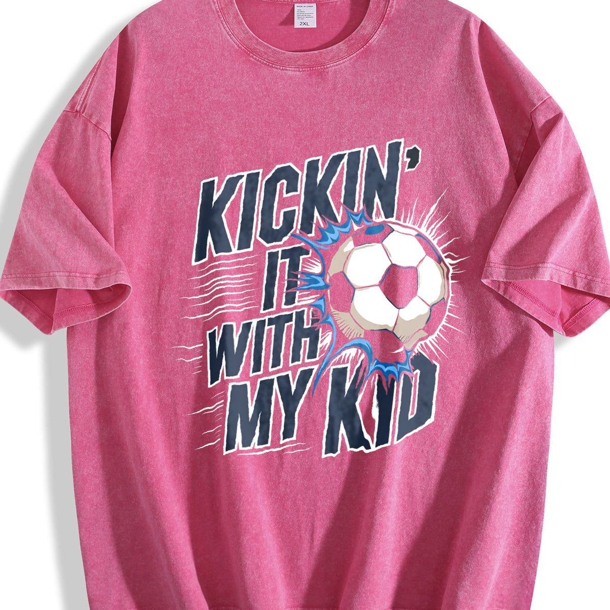 Global Soccer Fan Vintage Washed T-Shirt product image 7