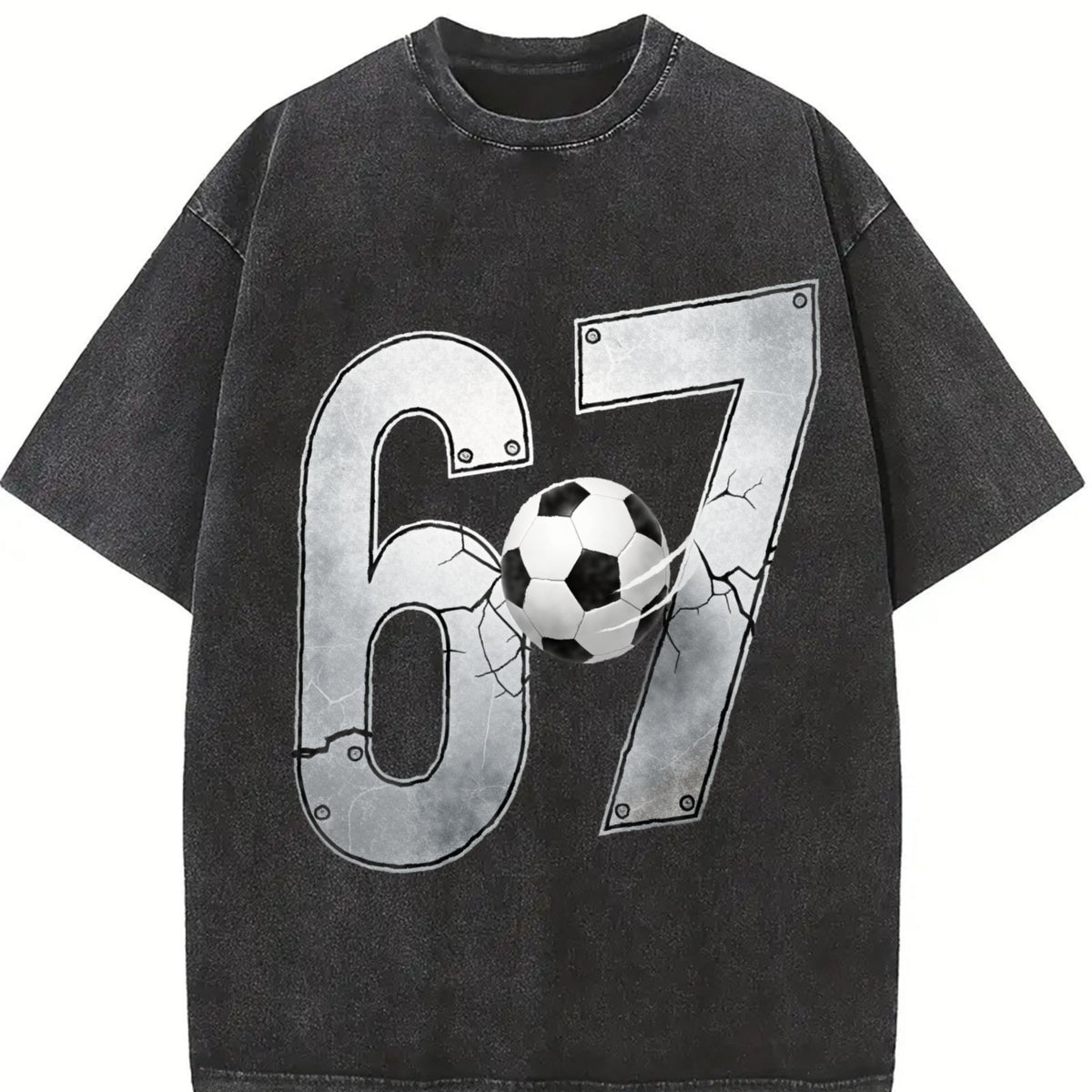 Global Soccer Fan Vintage Washed T-Shirt product image 2