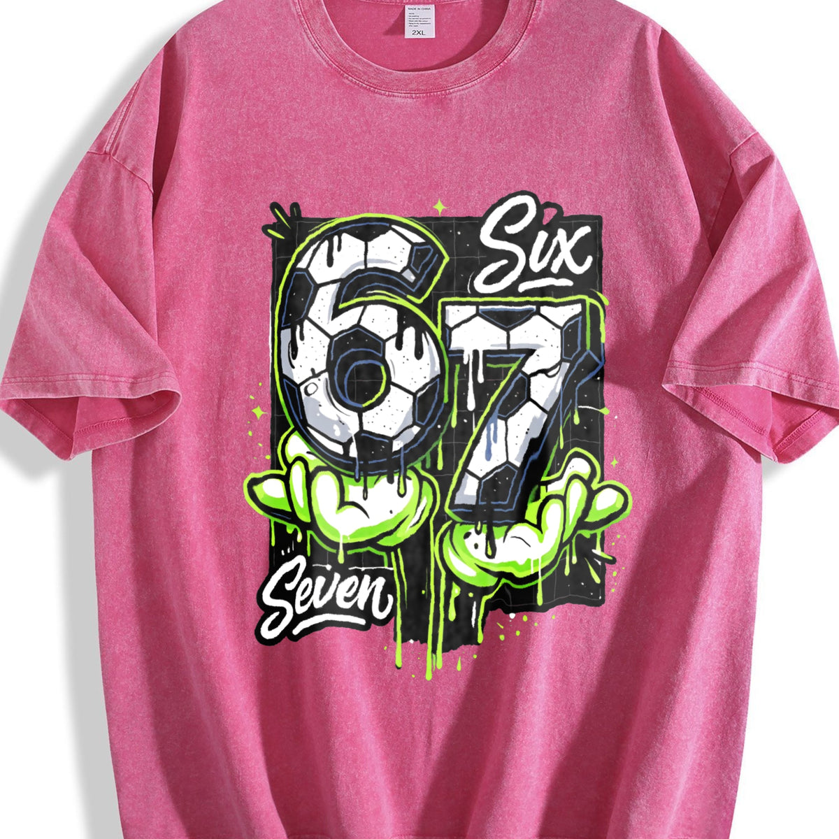 Global Soccer Fan Vintage Washed T-Shirt product image 7