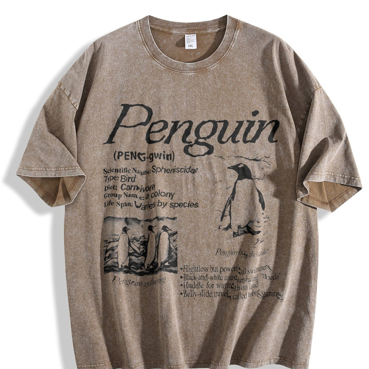 Penguin 90s Vintage Washed T-Shirt product image 3