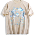 Y2K Dragon Lightning Fantasy Vintage Washed T-Shirt product image 1