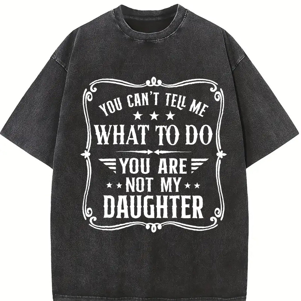 You Can't Tell Me What To Do Vintage Washed T-Shirt product image 2