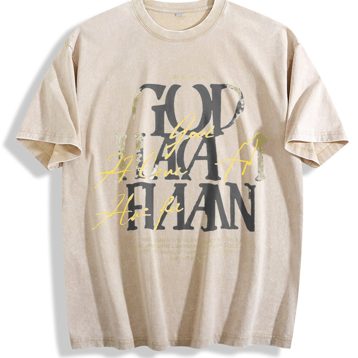 Christian - God Has A Plan Jeremiah 29:11 Vintage Washed product image 1