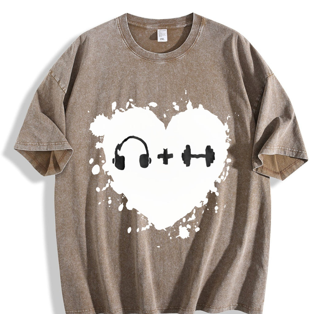 Gym Motivation Vintage Washed T-Shirt product image 3