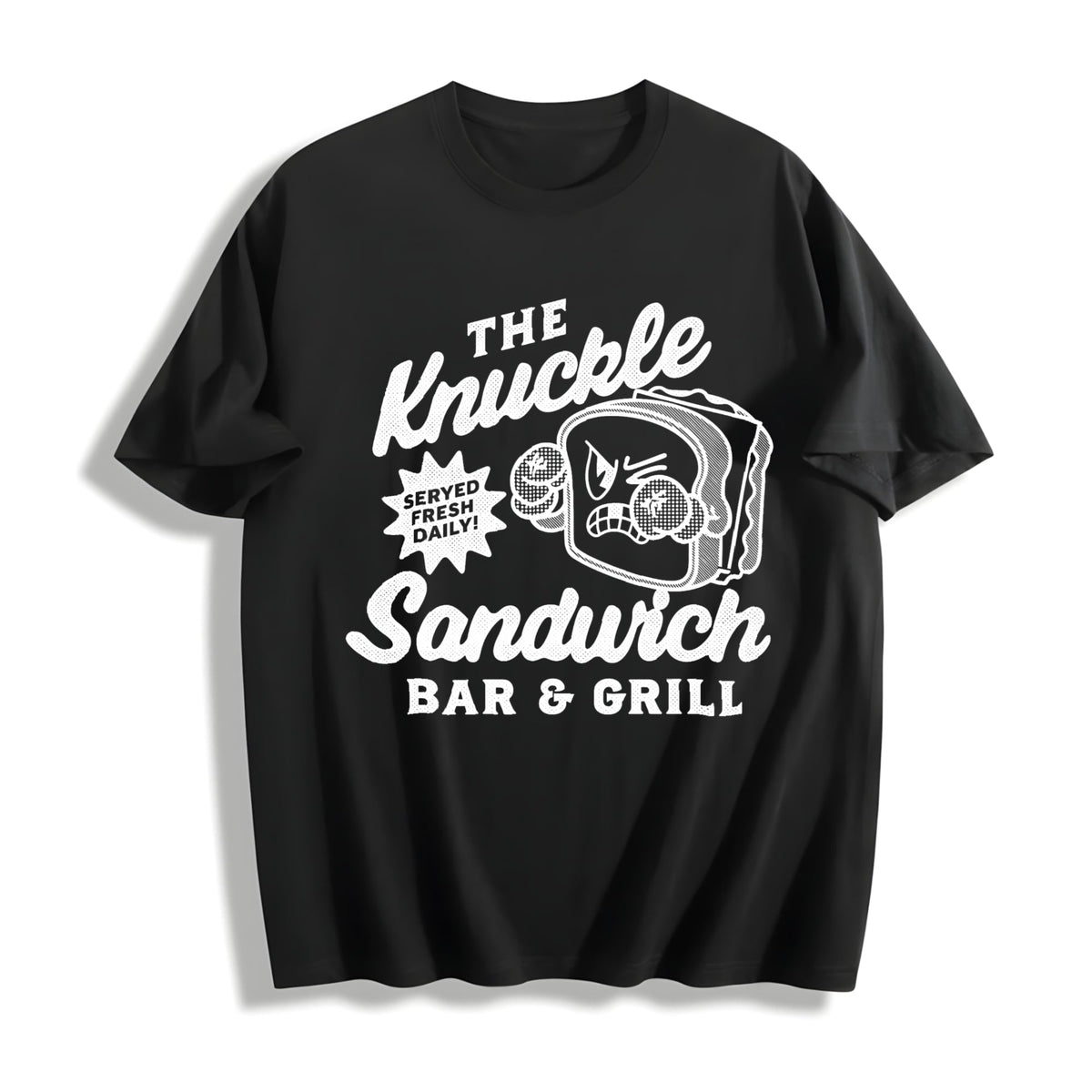 Funny The Knuckle Sandwich Bar And Grill Sarcastic Novelty product image 1