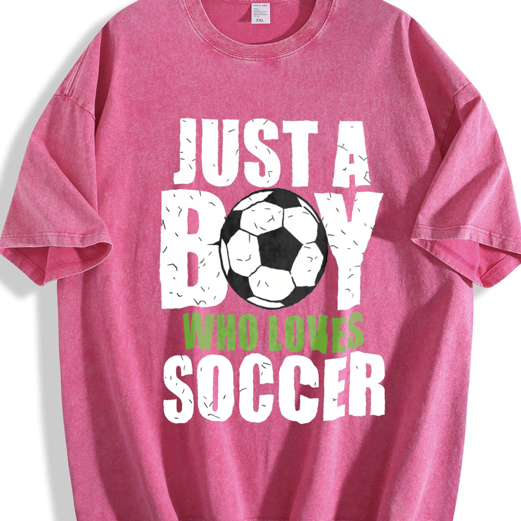 Global Soccer Fan Vintage Washed T-Shirt product image 7