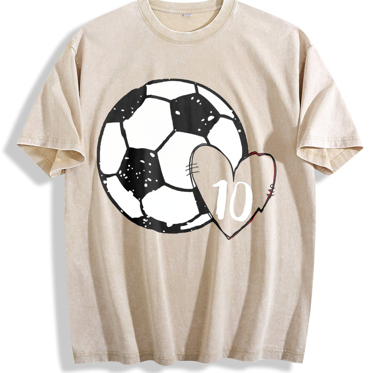 Global Soccer Fan Vintage Washed T-Shirt product image 1
