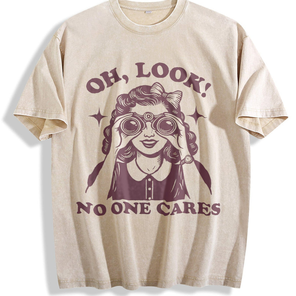 Sarcastic Vintage Washed T-Shirt product image 1