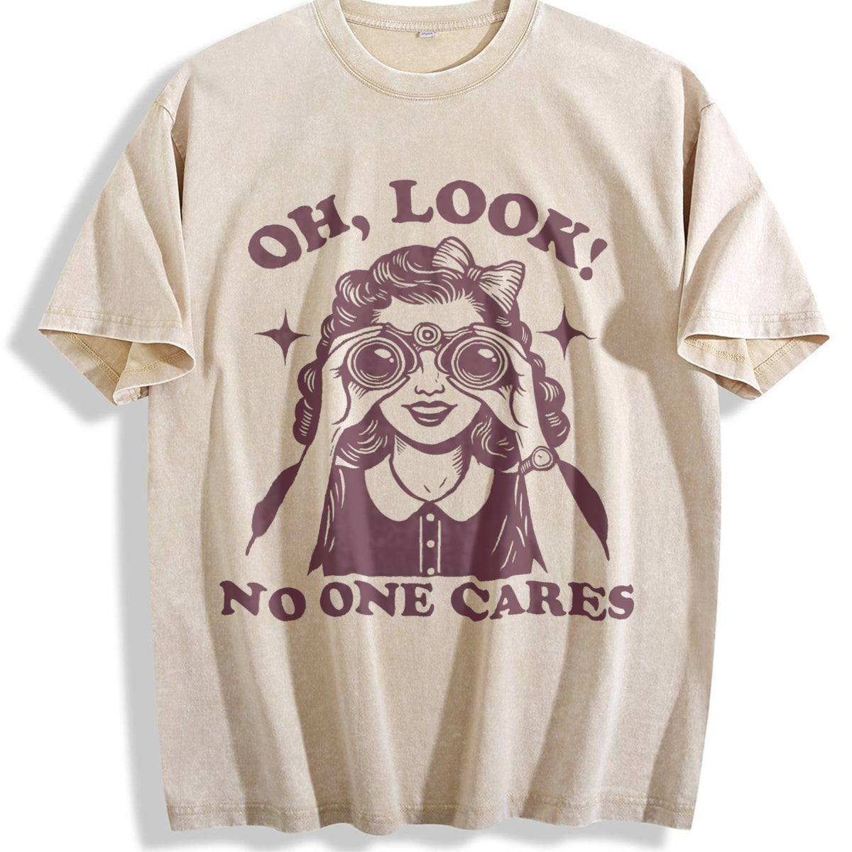 Sarcastic Vintage Washed T-Shirt product image 1