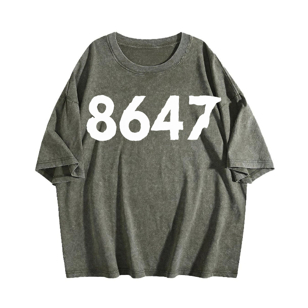 8647 Anti-trump Bella Canvas Vintage Washed T-Shirt product image 4
