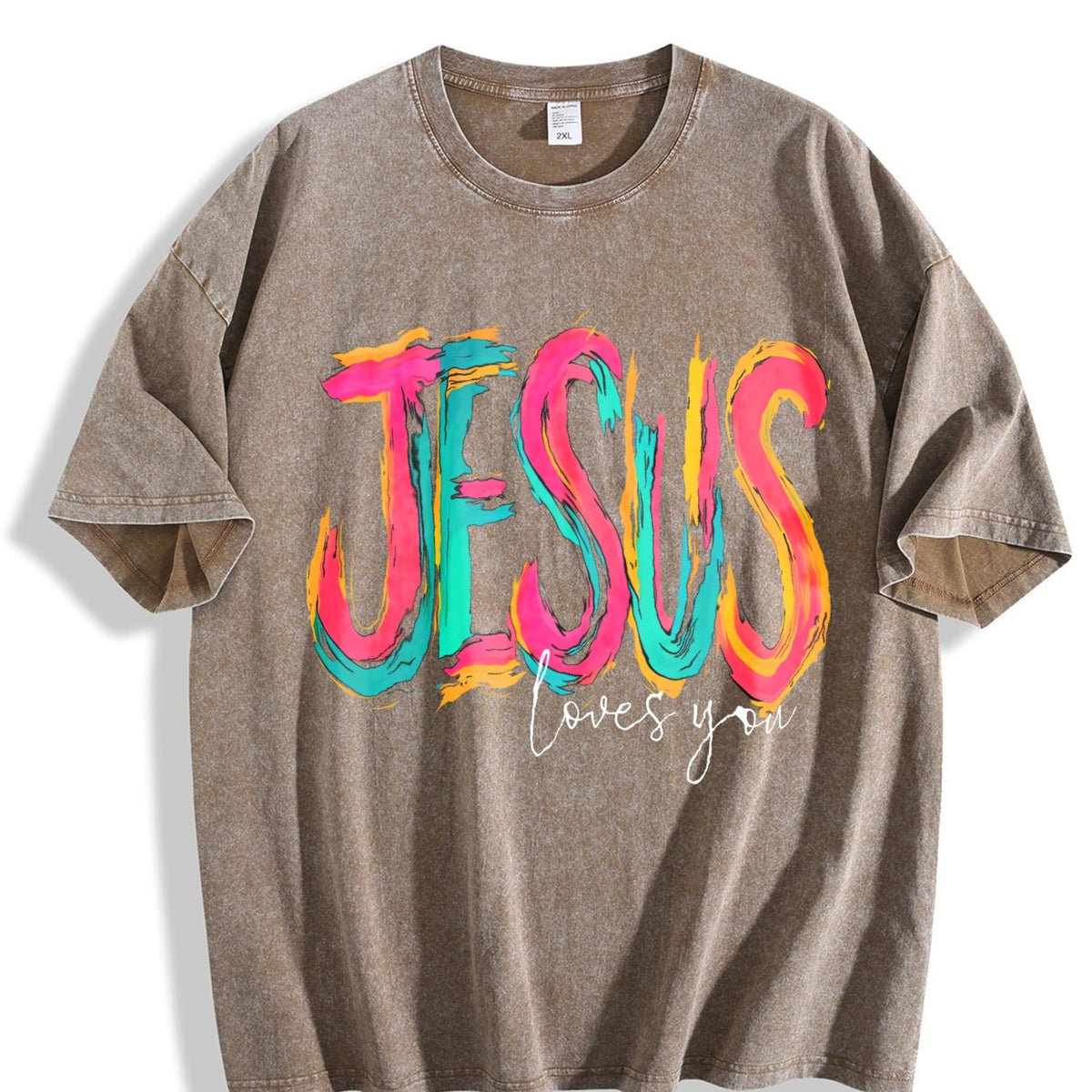 Love You Vintage Washed T-Shirt product image 3