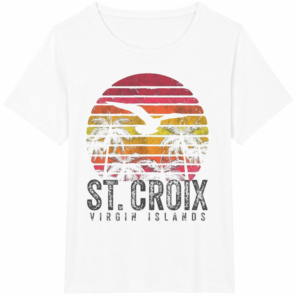 St Croix Sunset Beach Island Mazezy De Cotton T-Shirt product image 2