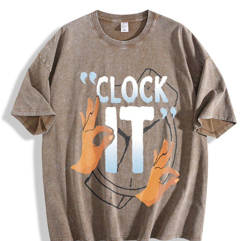 Clock It Vintage Washed T-Shirt product image 3