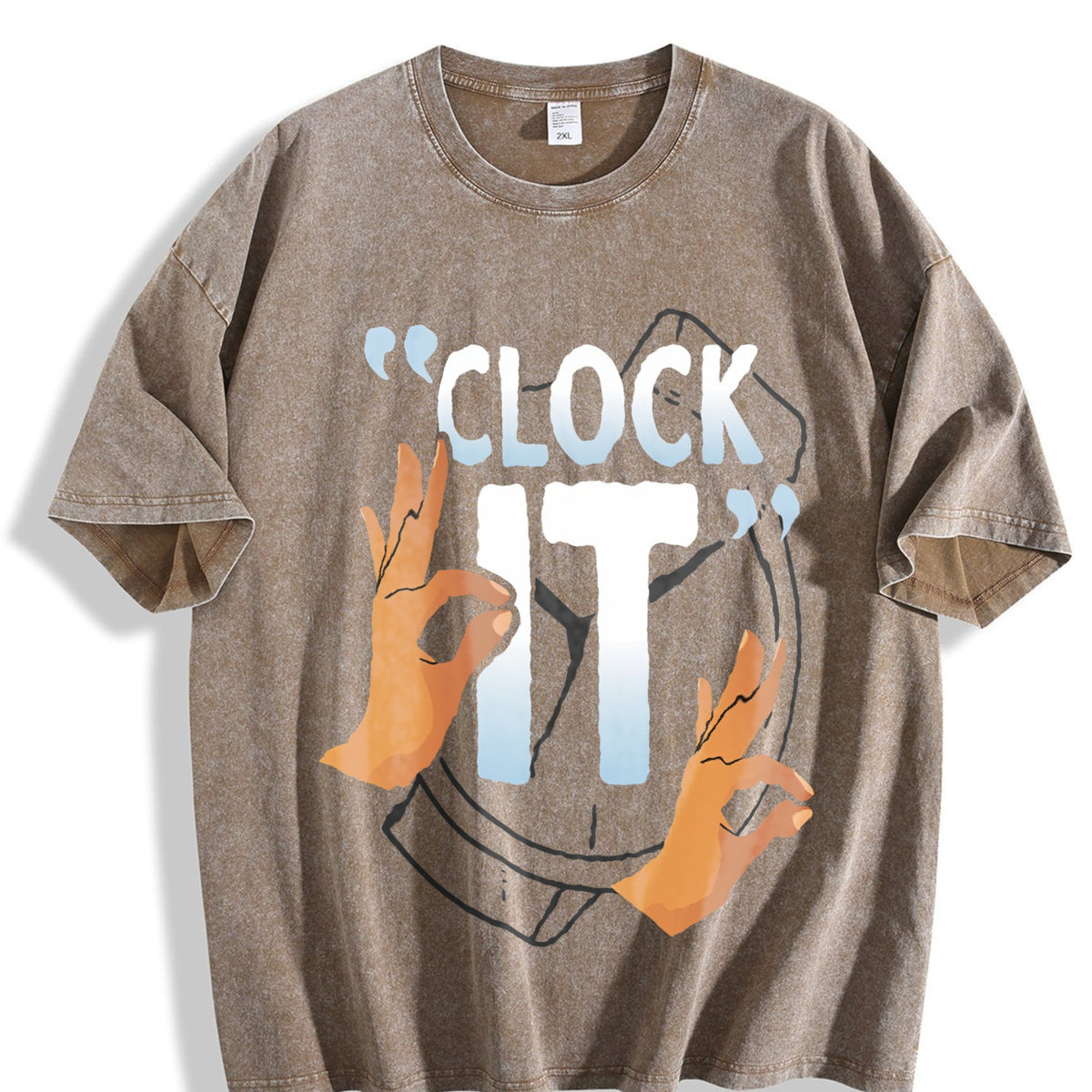 Clock It Vintage Washed T-Shirt product image 3