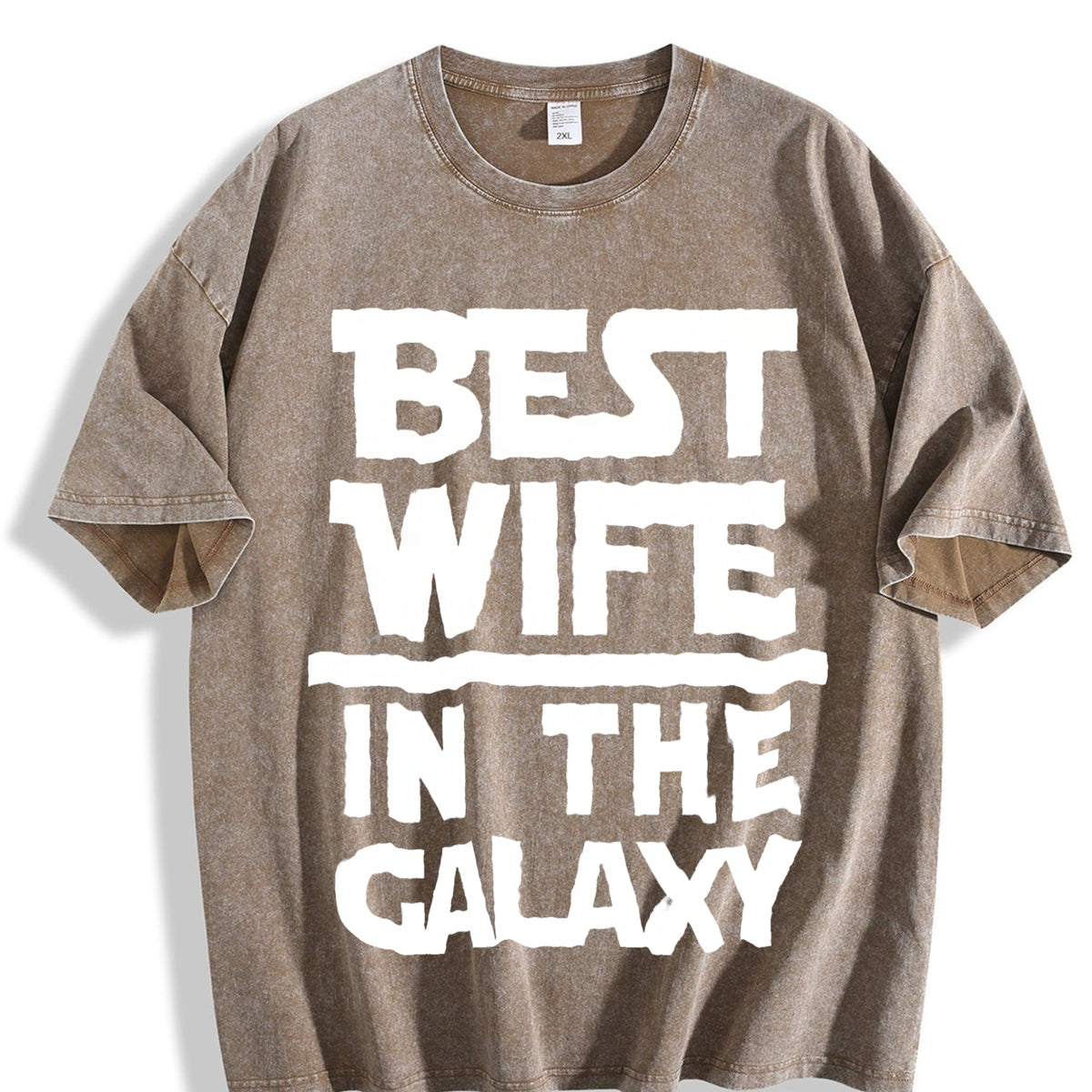 Funny Daughter Wife Slogan Vintage Washed T-Shirt product image 3