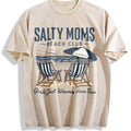 Salty Moms Beach Club Vintage Washed T-Shirt product image 1