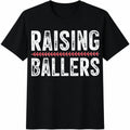 Baseball Mom Raising Ballers Funny Mama Season Cotton product image 1