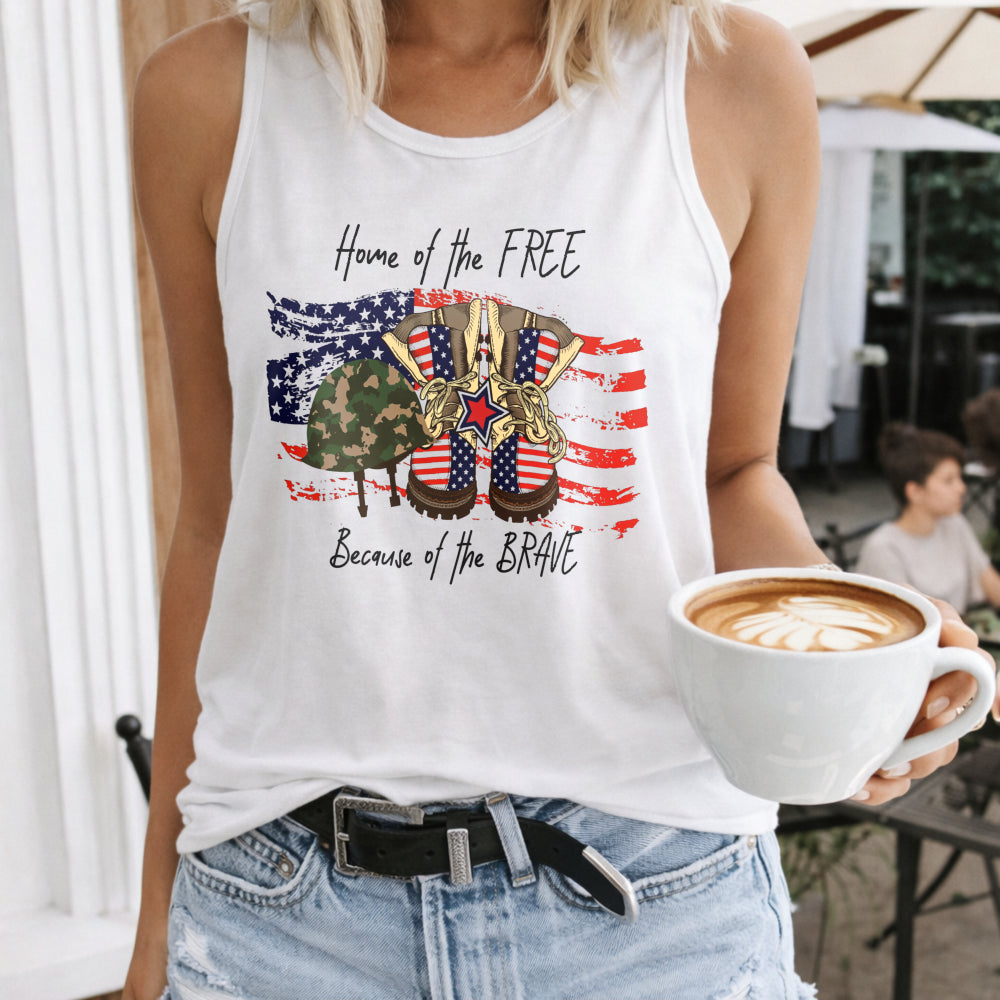 Home Of The Free Women's Tank Top