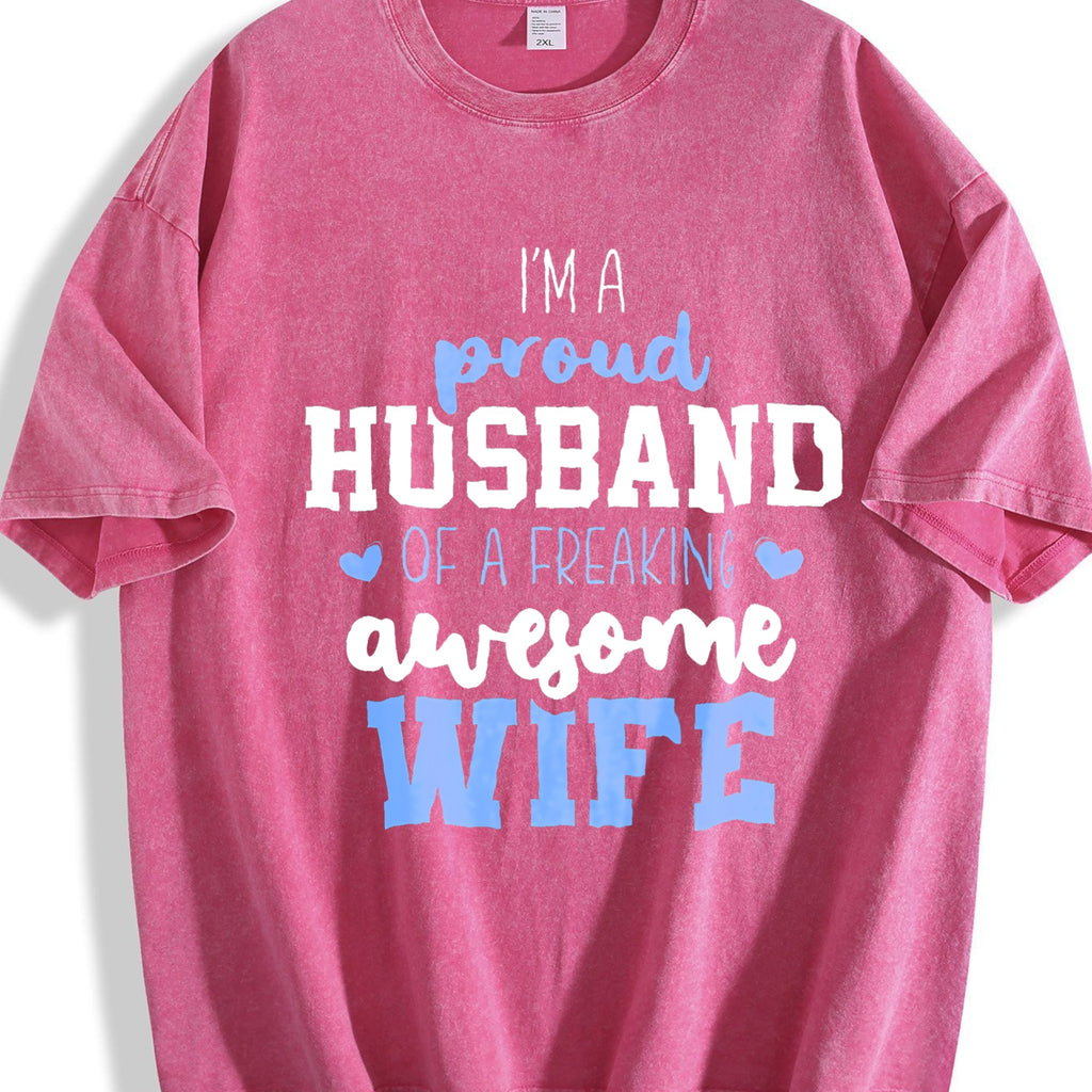 Funny Daughter Wife Slogan Vintage Washed T-Shirt product image 7