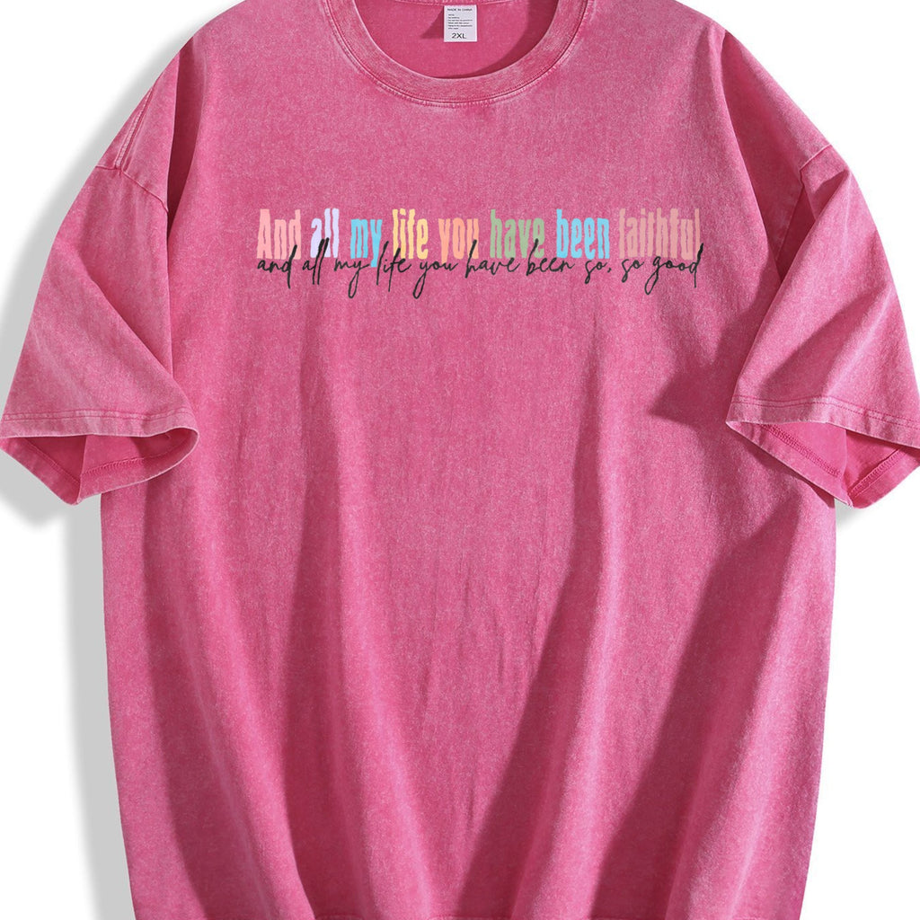 All My Life You Have Been Faithful Vintage Washed T-Shirt product image 7