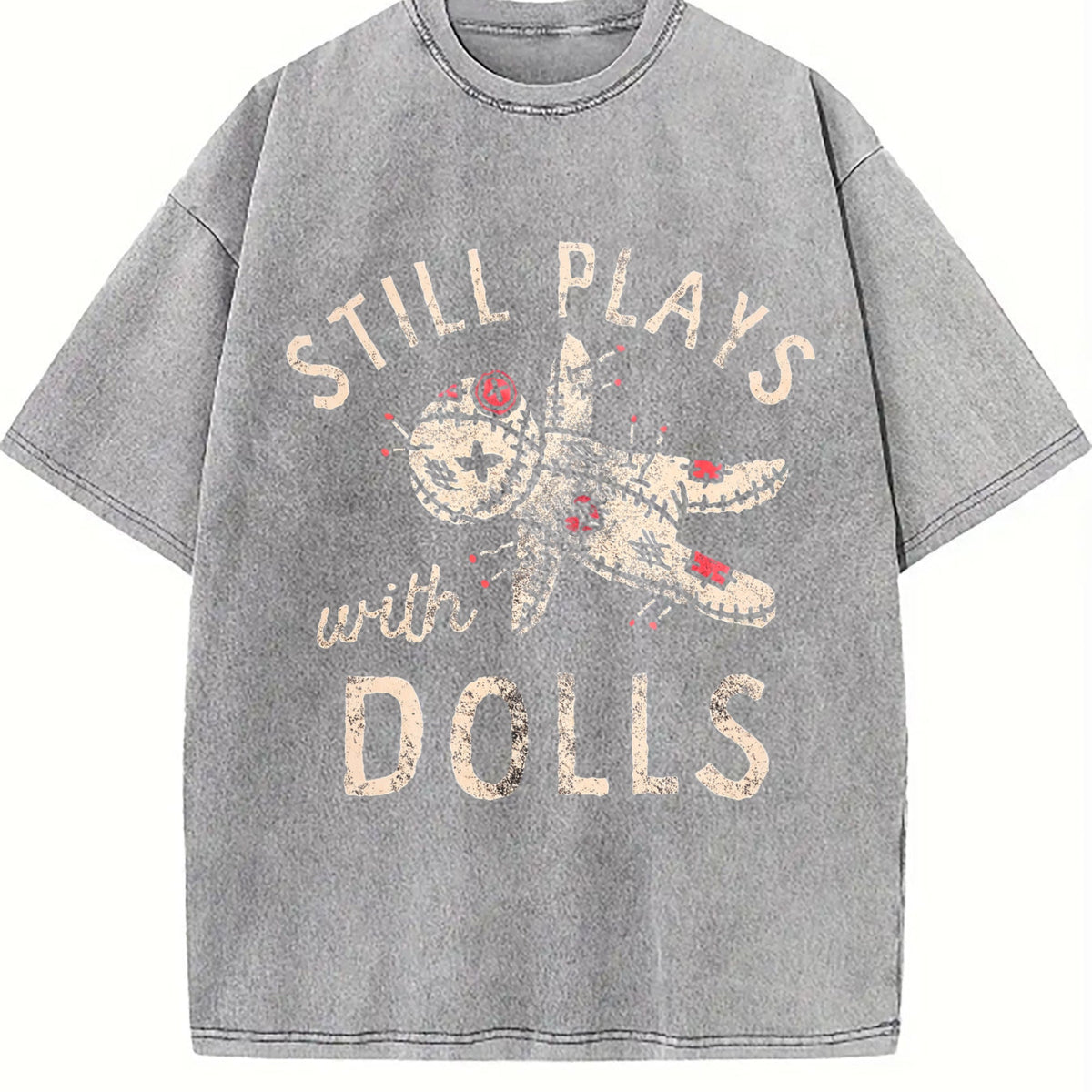 Still Plays With Dolls Funny Creepy Voodoo Curse Vintage product image 5