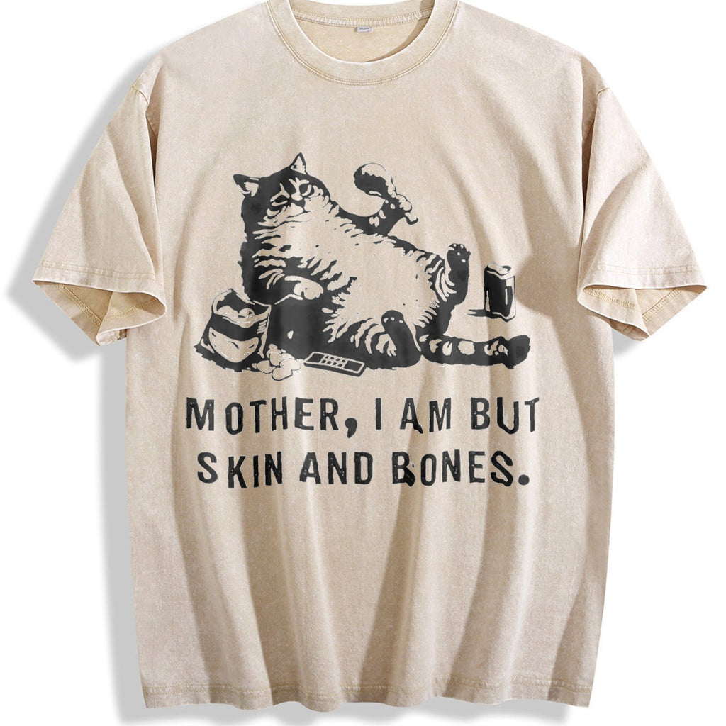 Funny Cat Mom Vintage Washed T-Shirt product image 1