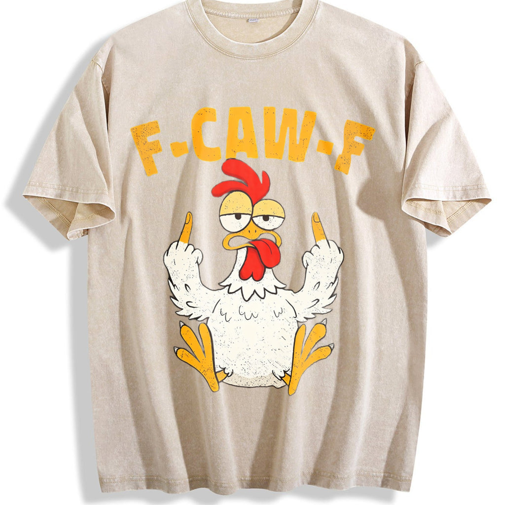 Garment F Caw F Rooster Funny Bird Fcawf Chicken Vintage product image 1