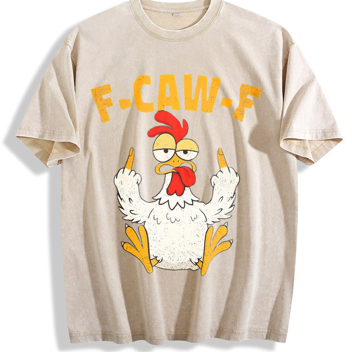 Garment F Caw F Rooster Funny Bird Fcawf Chicken Vintage product image 1