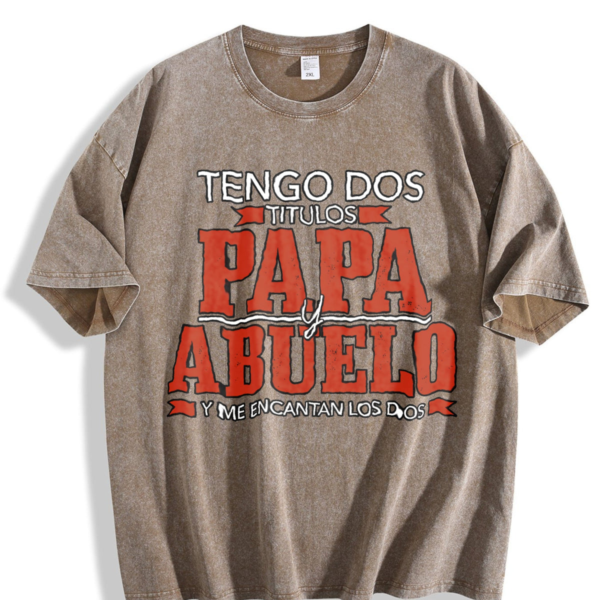 Tengo Dos Titulos Papa Abuelo Funny Spanish Father's product image 3