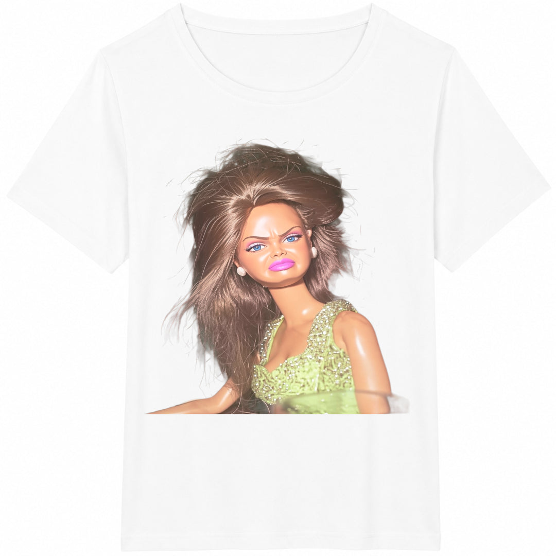 Funny Disgusting Doll Face Meme Hilarious Sarcastic Cotton product image 2