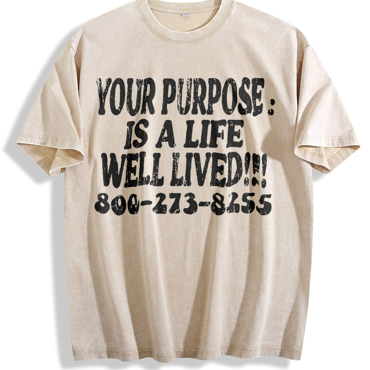 Your Purpose Mental Health Awareness Slogan White Vintage product image 1