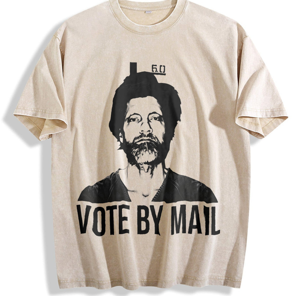 Vote By Mail Ted Kaczynski : Political Meme Vintage Washed product image 1