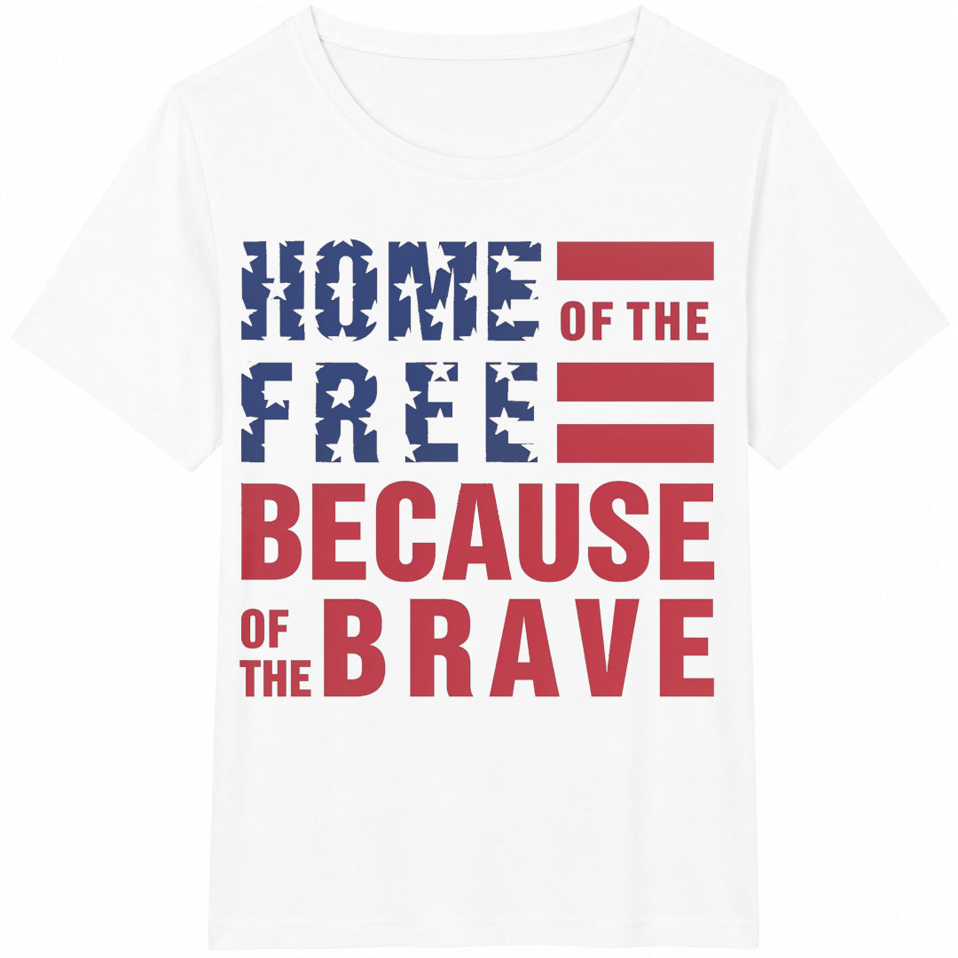 Home Of The Free Cotton T-Shirt product image 2