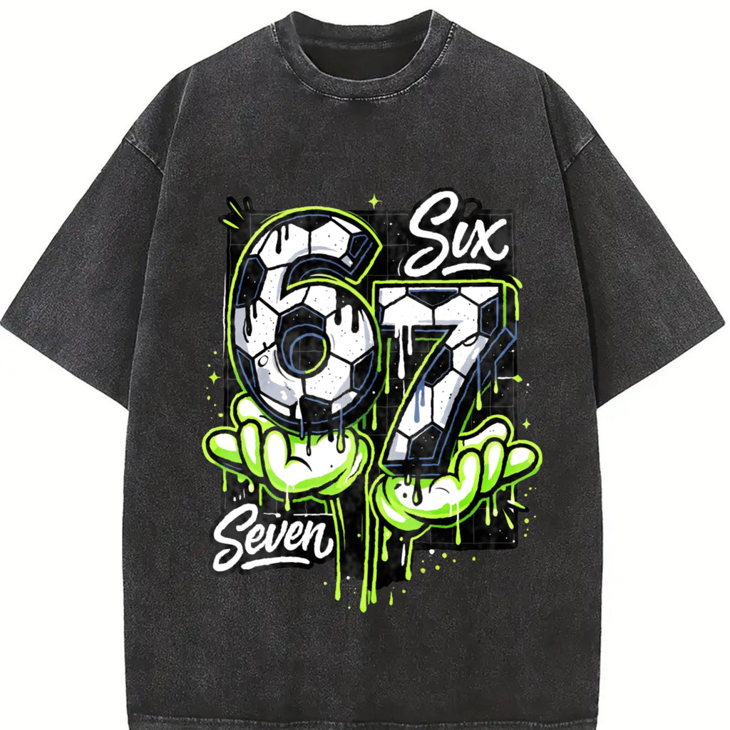 Global Soccer Fan Vintage Washed T-Shirt product image 2