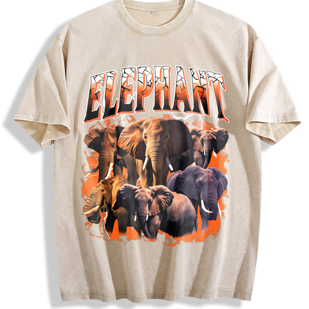 Elephant Vintage Washed T-Shirt product image 1