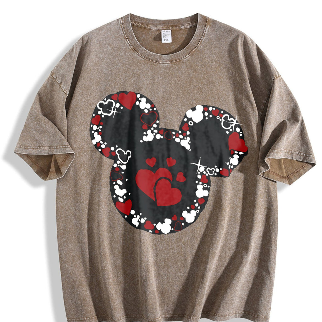 Black With Heart And Mickey Mouse Inspired For Vintage product image 3