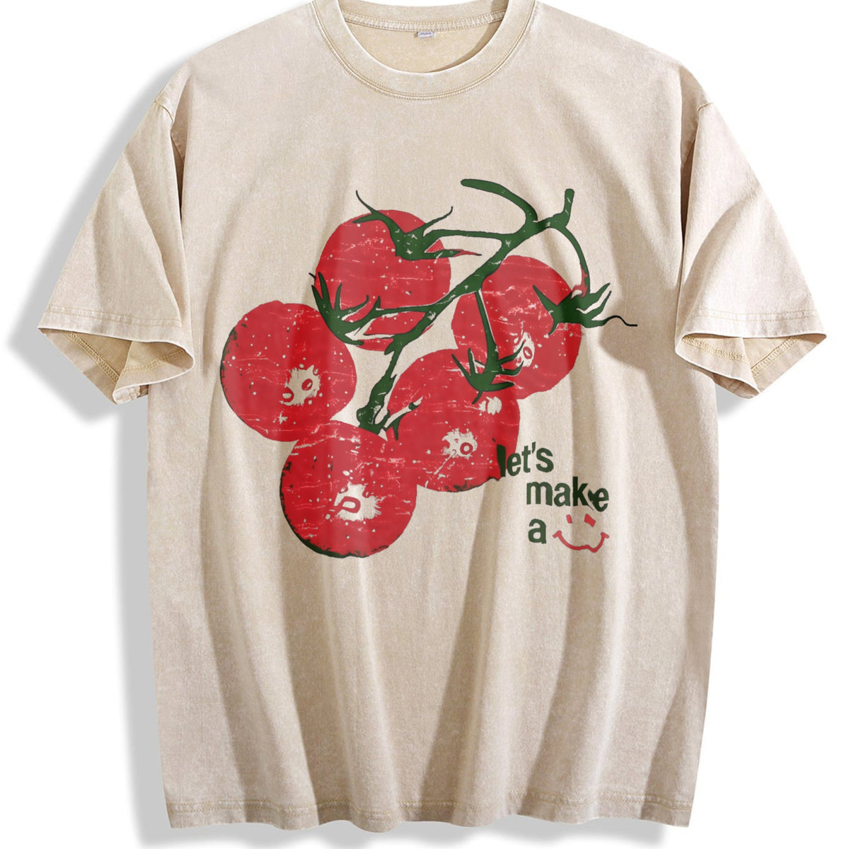 Y2K Tomato Vintage Washed T-Shirt product image 1