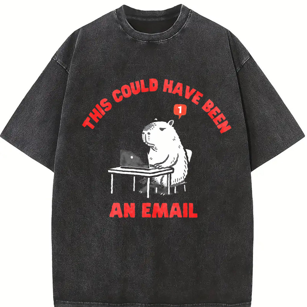 This Could Have Been an Email Owl Vintage Washed T-Shirt product image 2