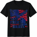 Patriotic Eagle USA Cotton T-Shirt product image 1